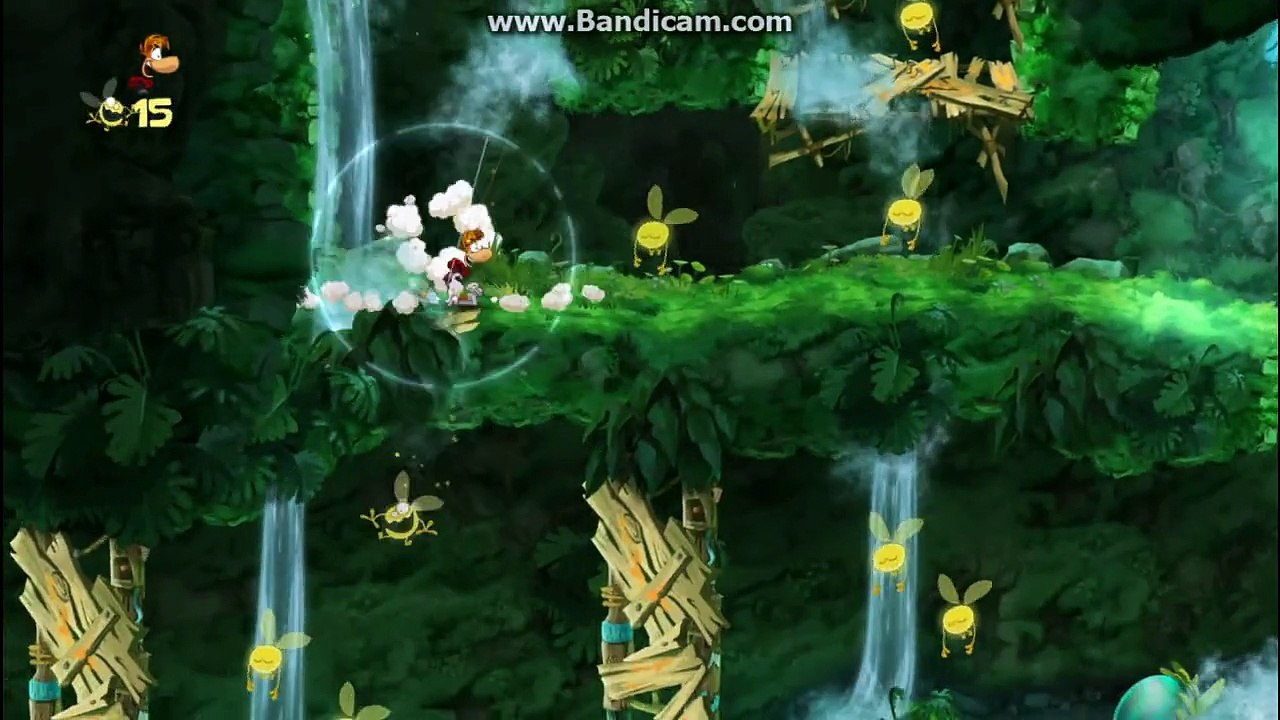 Rayman Origins boufer une plante ( chap 5)