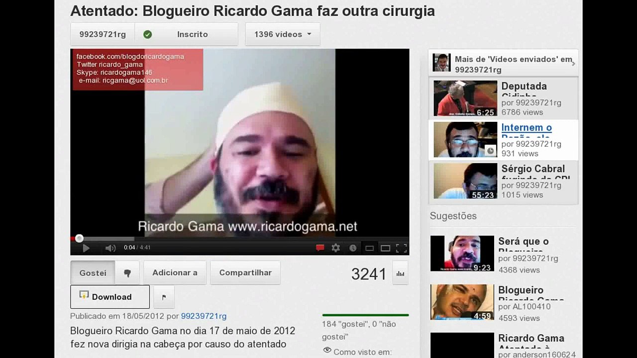Blog Dâniel Fraga - Deputada Cidinha Campos(PDT-RJ) Quer Prender Blogueiro.mp4