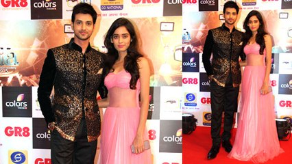 Shakti Arora Gifted Gown to Girlfriend Neha Saxena for The Red Carpet of Gr8 ITA Awards