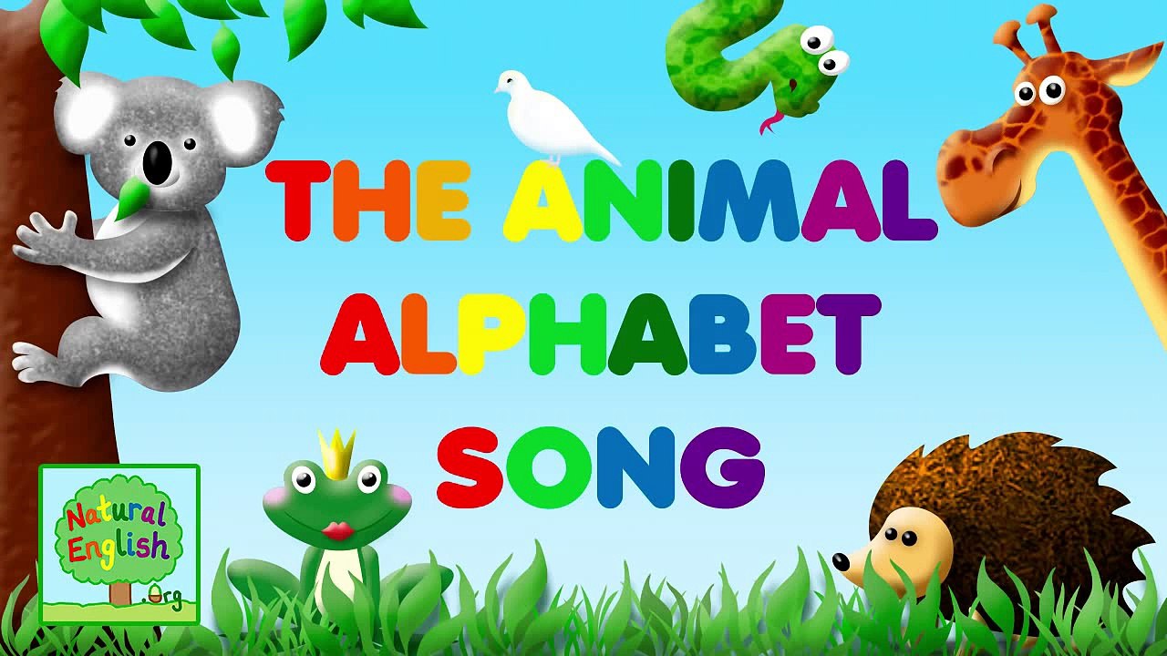 The Animal Alphabet ABC Song ~ Fun Learning for Children ~ by Natural  English - video Dailymotion