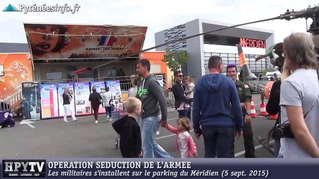 [TARBES] L'Armée s'expose au Méridien Leclerc (5 septembre 2015)