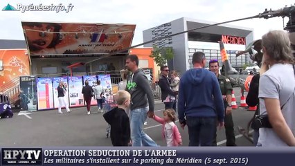 [TARBES] L'Armée s'expose au Méridien Leclerc (5 septembre 2015)
