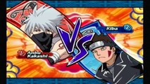 Naruto Revolution 3 Anbu Kakashi vs Kiba Live Commentary