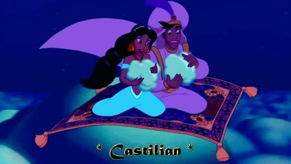 Aladdin : A Whole New World - Jasmine's One-Line Multilanguage