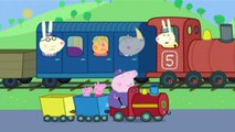 Peppa Pig Grandpa Pigs Train to the Rescue HD
