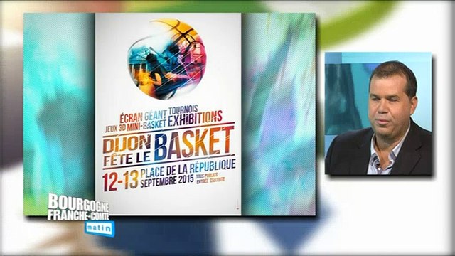 Fête du basket avec Gilles Viard, chargé de l’organisation des événements à la JDA