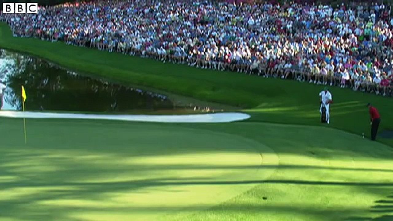 Tiger Woods 16th Hole Chip Shot Masters 2005 [HD] video Dailymotion