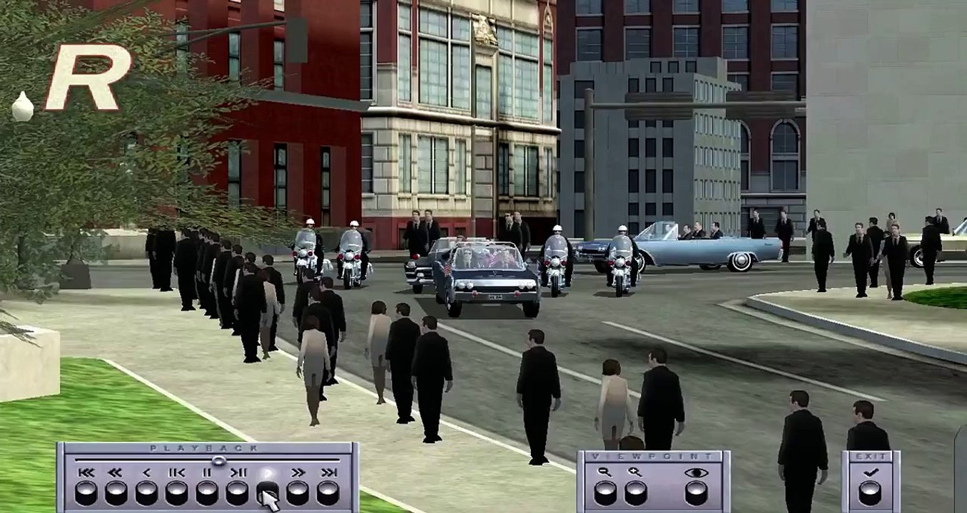 Zapruder Film Animated - 593 score JFK Reloaded Game