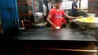Dosa Making record breaking big South Indian food. Street foods video
