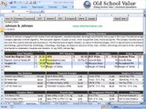 Stock valuation spreadsheet: DCF Spreadsheet