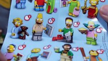 Play Doh peppa   DOUBLE DOWN LEGO SIMPSONS   Minifigures Blind egg kinder