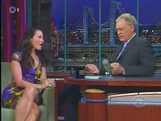 Sex & the City Kristin Davis - 5-21-08 - on Letterman part 2