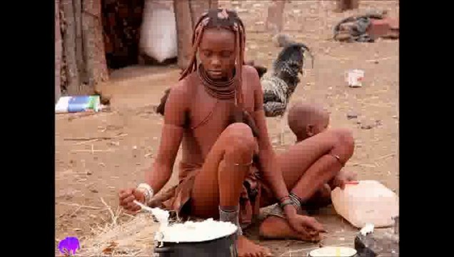 Young Woman from the Muchimba or Himba tribe