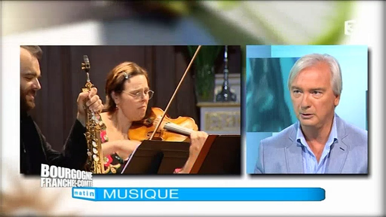 Festival Musiques en Voutes avec Luigi Vecchioni, violoniste du Quatuor Manfred