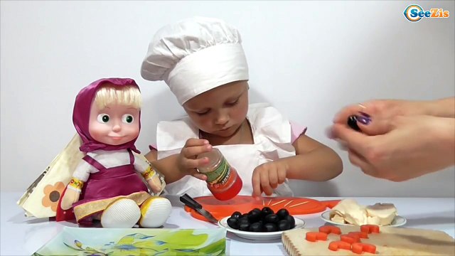 ✔ Masha and Surprise of girl Yaroslava Маша из мультфильма и Сюрприз от девочки Ярославы Серия 32 ✔