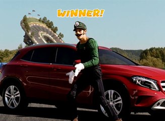 Spot de Mercedes con Mario y Peach