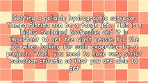 Tips On Hiring A Hydrographic Surveyor Tampa Florida