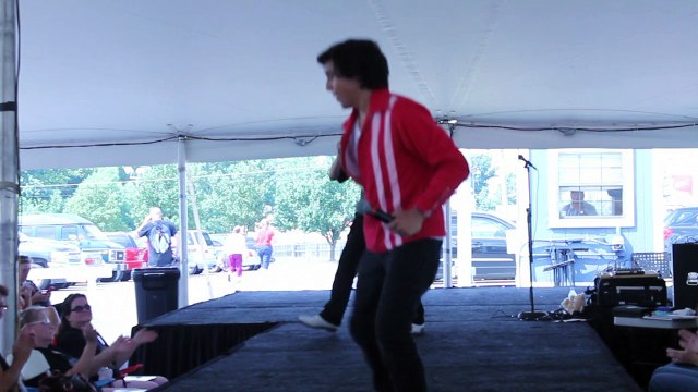 Alex Swindle and Cote Deonath sings 'Mean Woman Blues' Elvis week 2014