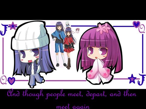 Shugo Chara - Nadeshiko/Nagihiko ~ Hana Tegami (Flower Letter) With English Lyrics