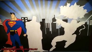 Urban Art Australia - DC & Marvel Comic Canvas