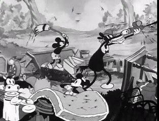 Mickey Mouse 1934 Camping Out