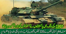 Pakistan's 44 Tanks Take Out 220 Indian Tanks In Single Battle