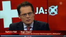 Roger Köppel erklärt dem deutschen Politiker, warum PEGIDA in der Schweiz gewonnen hat