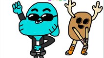 cartoon characters doing gangnam style
