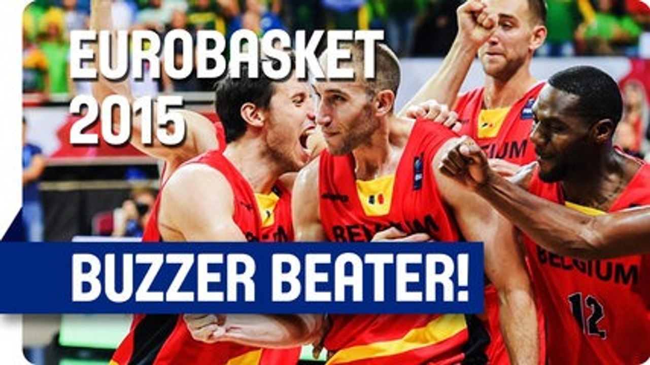 Incredible! Lojeski's Tip-In Beats Lithuania at the Buzzer! - EuroBasket 2015