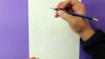 Cómo dibujar a Sonic - How to draw Sonic the Hedgehog (Sega)