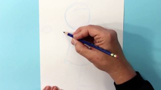 Cómo dibujar a Caillou - How to draw Caillou