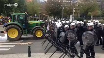 Tracteurs vs. Police (Bruxelles)