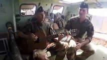 Une mission militaire au Mali résumée en chanson