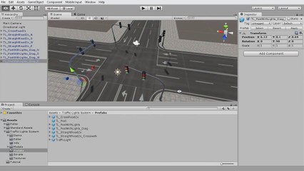 Traffic Lights System for Unity 3D - Tutorial