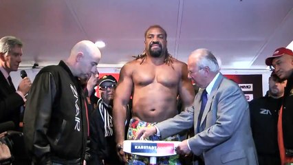 Vitali Klitschko vs. Shannon Briggs: Das Wiegen vor dem "Duell der Knock-Outer"