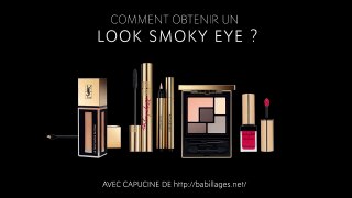 Conseil  Maquillage - Look Smoky Eye Couture Palette x Le Teint Encre de Peau par Yves Saint Laurent