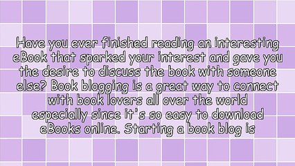 How to Start Your Own Book Blog
