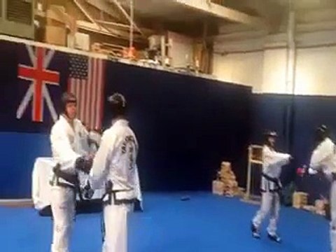 Sparring | Black Belt Dan Grading | Sept 2015 | ITF Tae Kwon Do