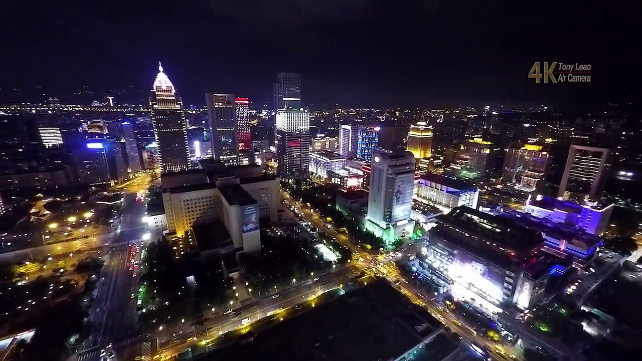 4K 台灣最美的建築 101 夜景TAIPEI 101 Night Scene