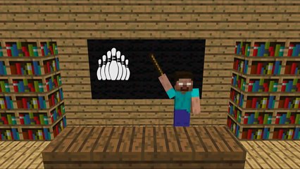 Monster School in Real Life Episode 10: Bowling - Minecraft Animation