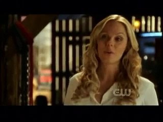 Smallville 7x3 clark trains kara
