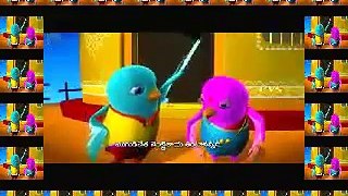 Burru Pitta Burru Pitta Turru mannadi   Birds   3D Animation Telugu Rhymes for children