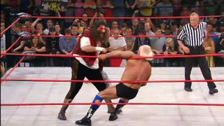 Ric Flair vs. Mick Foley- Last Man Standing Match- TNA Impact 10/7/10 (FULL MATCH)
