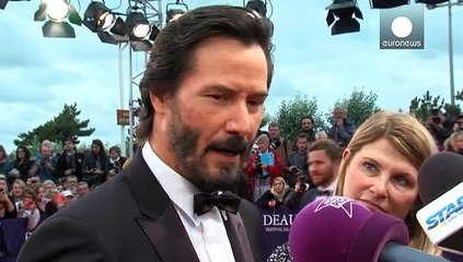 Homenaje a Keanu Reeves en el Festival de Cine estadounidense de Deauville