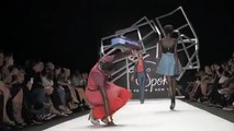 Zac Posen - (Z Spoke) Spring 2011 - Model Falling Down