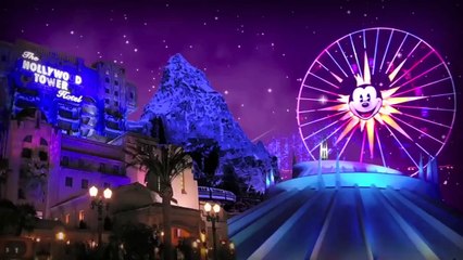 STABILIZED Disneyland Fireworks Show  "Disneyland Forever" Castle POV California 2015