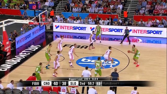Croatia v Slovenia - Group C - Game Highlights - EuroBasket 2015