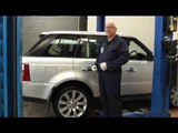 Changing the rear discs and pads on a Range Rover Sport.