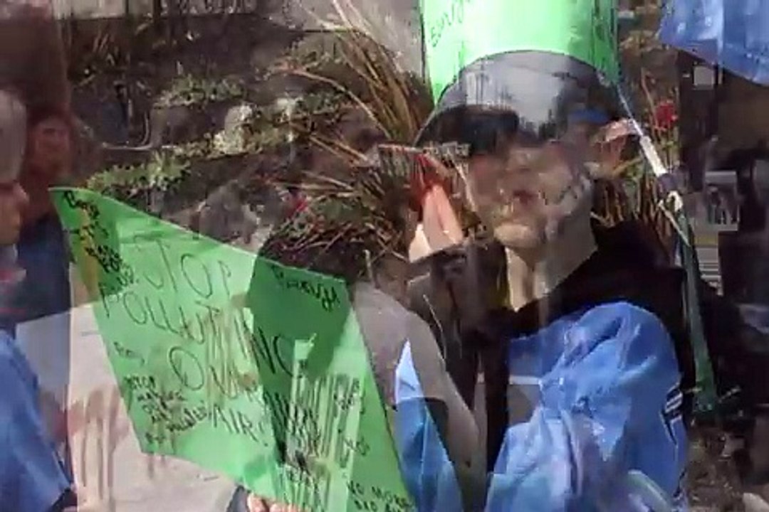 Pacific Steel Casting Protest February 2009