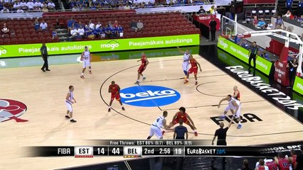 Estonia v Belgium - Group D - Game Highlights - EuroBasket 2015